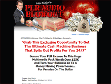 Tablet Screenshot of plraudioblowout.com